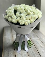 Букет 35 Белых роз #REPLACE_PRED# Комсомольске Кемеровской области