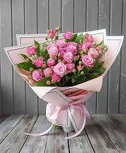 Букет Розовый кустик #REPLACE_PRED# Комсомольске Кемеровской области