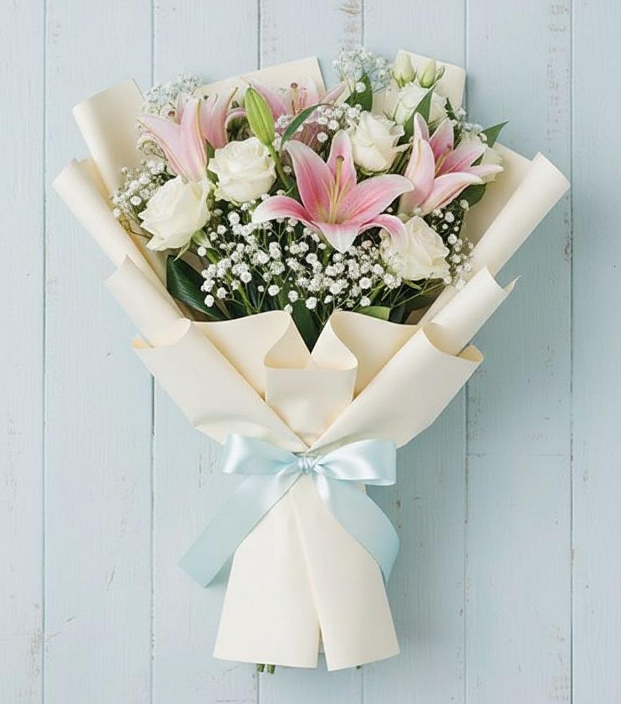 Букет цветов из: Лилии в Комсомольске Кемеровской области