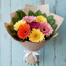 Букет цветов из:  Герберы #REPLACE_PRED# Комсомольске Кемеровской области