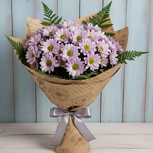 Букет цветов из:  Хризантемы в Комсомольске Кемеровской области