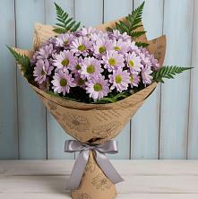 Букет цветов из:  Хризантемы в Комсомольске Кемеровской области