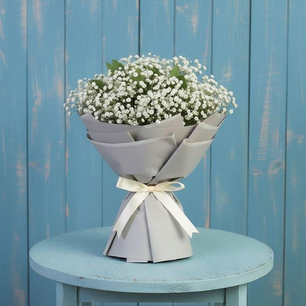 Букет цветов из: Гипсофила в Комсомольске Кемеровской области