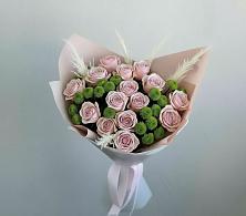 Букет цветов из:  Розы и Хризантемы #REPLACE_PRED# Комсомольске Кемеровской области