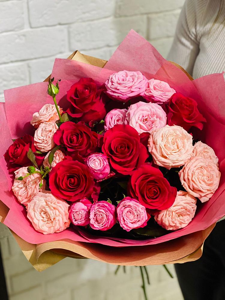 Букет цветов из: Розы в Комсомольске Кемеровской области