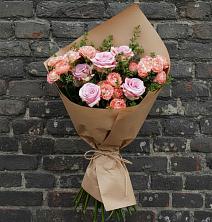 Букет цветов из:  Розы в Комсомольске Кемеровской области