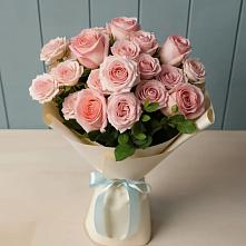 Букет Розовый шарм в Комсомольске Кемеровской области