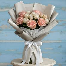 Букет цветов из:  Розы в Комсомольске Кемеровской области