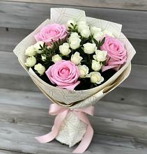 Букет цветов из:  Розы в Комсомольске Кемеровской области