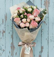 Букет цветов из:  Розы в Комсомольске Кемеровской области