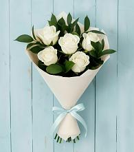 Букет цветов из:  Розы в Комсомольске Кемеровской области