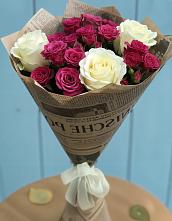 Букет цветов из:  Розы #REPLACE_PRED# Комсомольске Кемеровской области