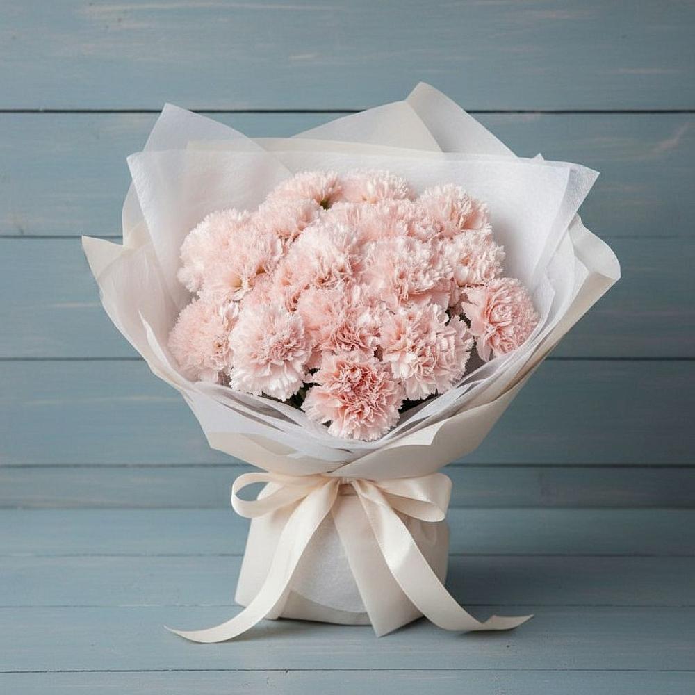 Букет цветов из: Гвоздики в Комсомольске Кемеровской области