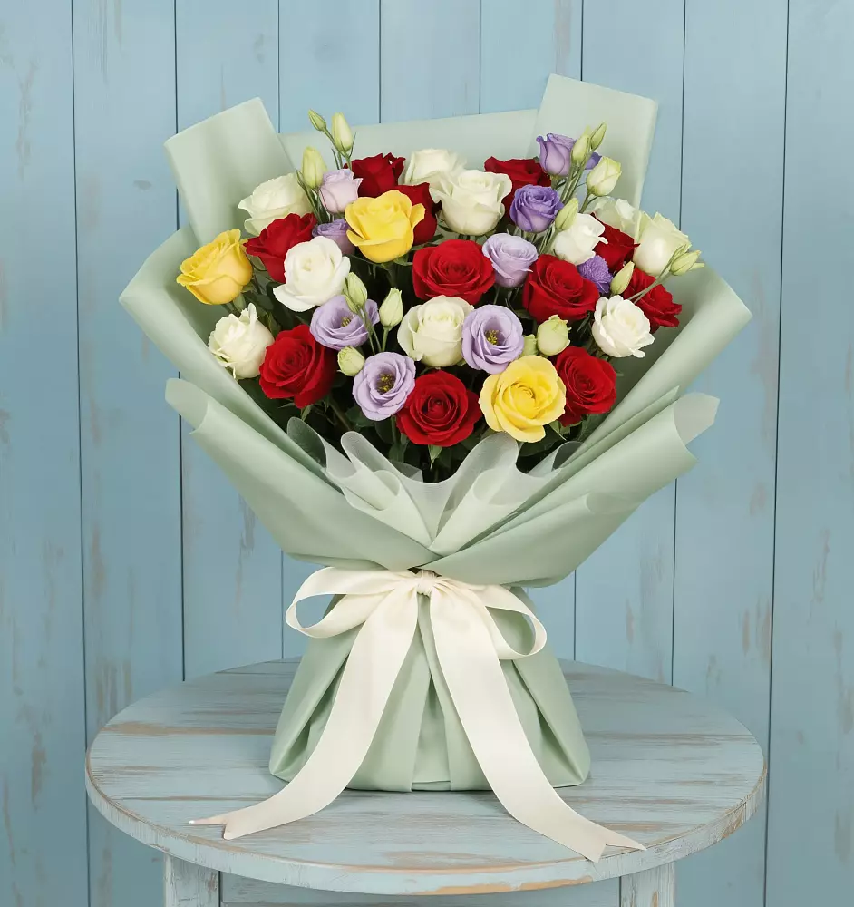 Букет цветов из: Розы в Комсомольске Кемеровской области