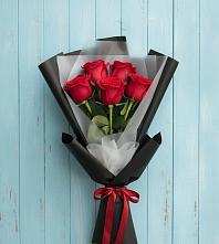 Букет цветов из:  Розы в Комсомольске Кемеровской области