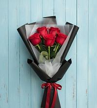 Букет цветов из:  Розы в Комсомольске Кемеровской области