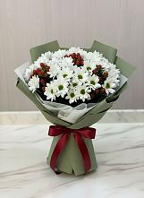 Букет цветов из:  Хризантемы #REPLACE_PRED# Комсомольске Кемеровской области