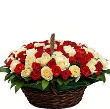 Премиум букет из: Розы в Комсомольске Кемеровской области