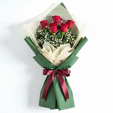 Букет цветов из:  Розы в Комсомольске Кемеровской области