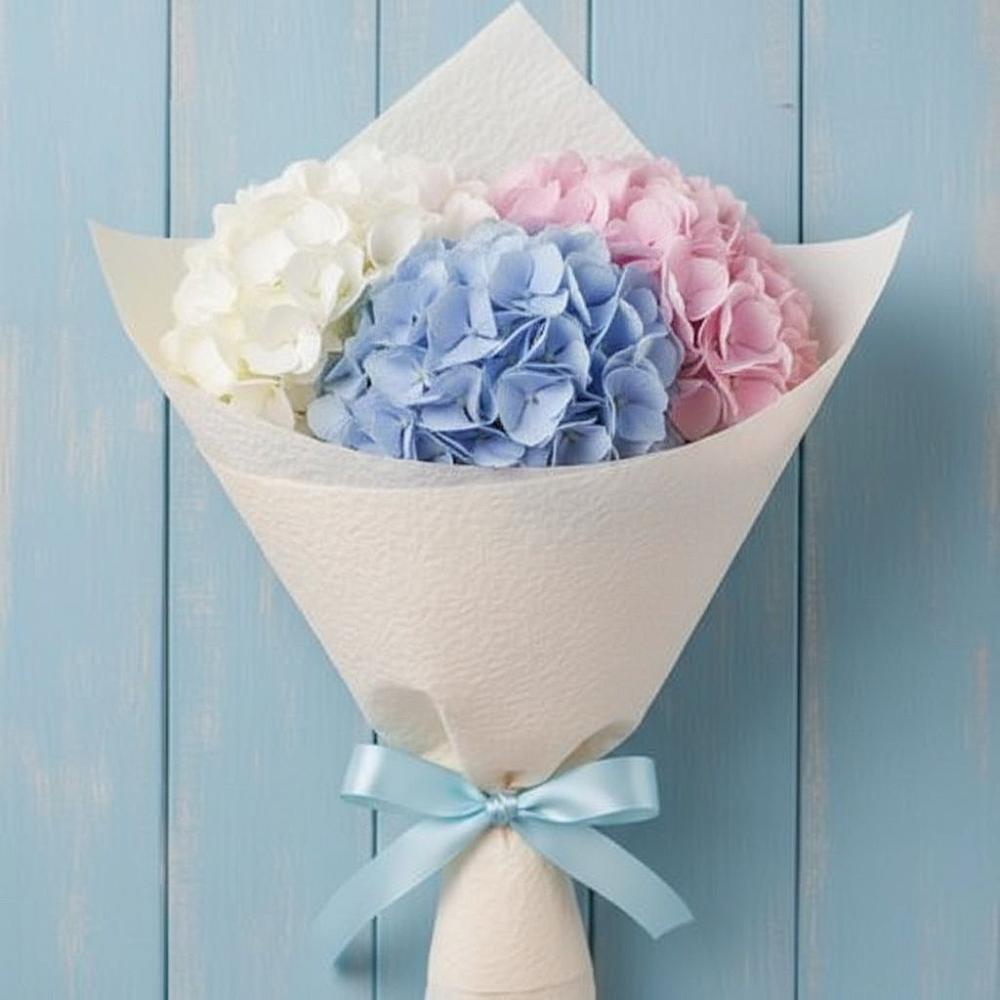 Букет цветов из: Гортензия в Комсомольске Кемеровской области