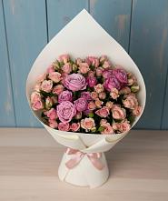 Букет цветов из:  Розы в Комсомольске Кемеровской области